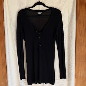 Hard Tail Classic Black Long Sleeve Tee